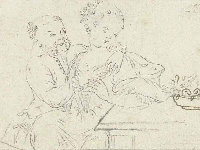 1721-Dirk van der Burg - L'amore disuguale di una giovane donna per un uomo anziano